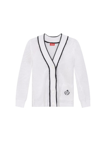 Emblem Pocket Cardigan