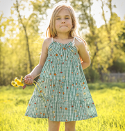 Gingham Smiley Jumper