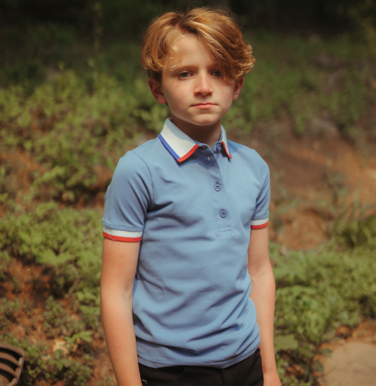 Combo Striped Short Sleeve Polo