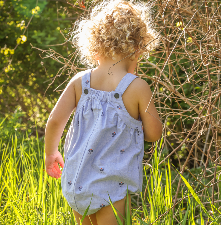 Baby tennis print Romper