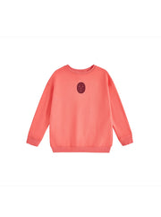 Smiley Print Top- Orange