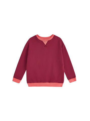 Contrast Trim Top - Girl