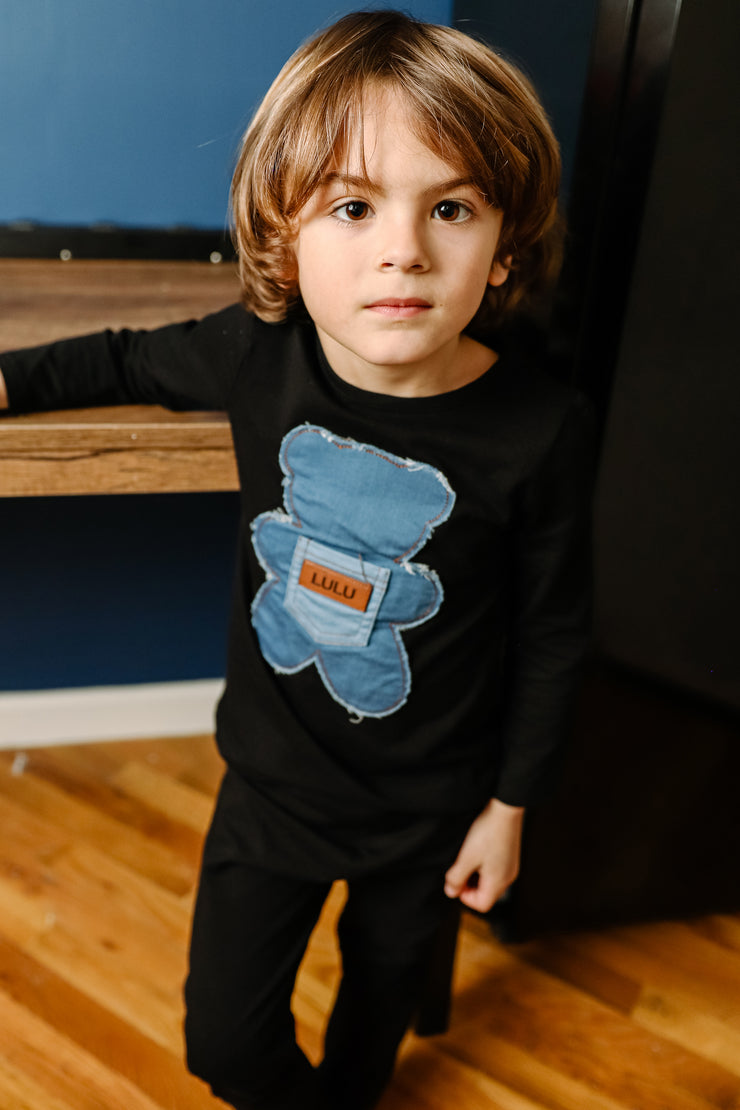 Denim Bear Lounge 2 Pc.