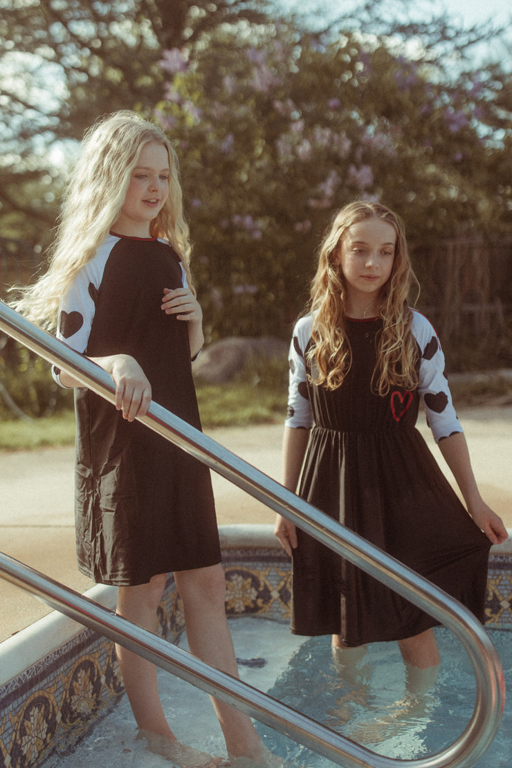Heart Swim Long Tee