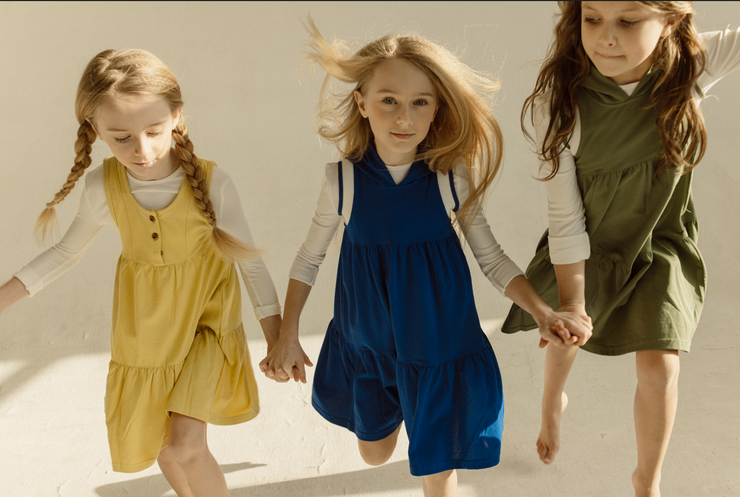 Tiered Button Jumper