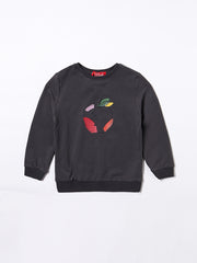 Front Printed Apple Top