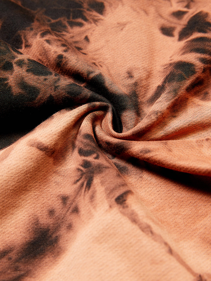 Tie Dye Button Top