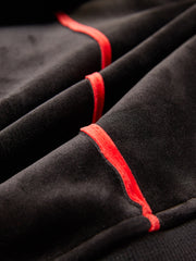 Truck Hooded Velour Top