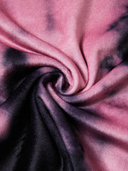 Tie Dye Velour Lounge 2Pc. - Pink