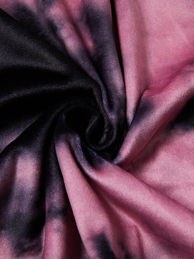 Tie Dye Velour Lounge Dress