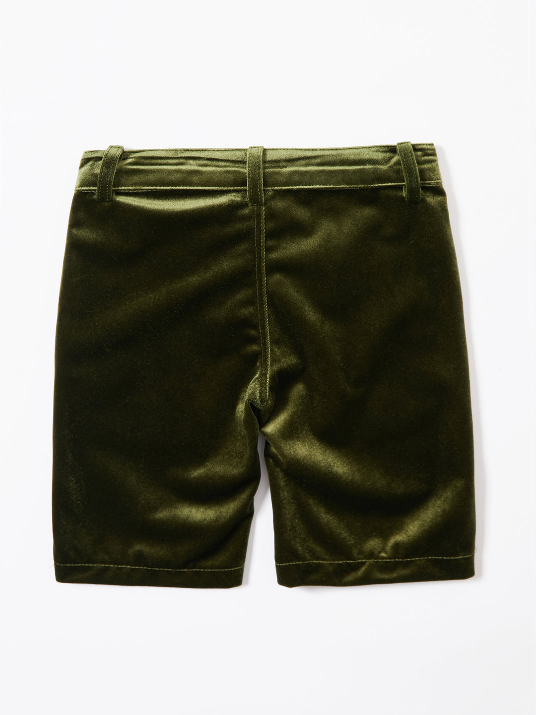 Velvet Short Pants - Green