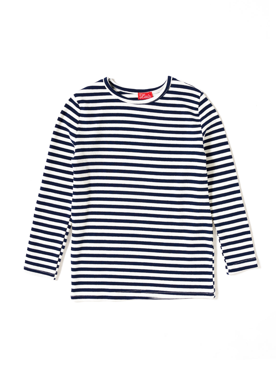 Stripe Long Sleeve T-shirt - Navy