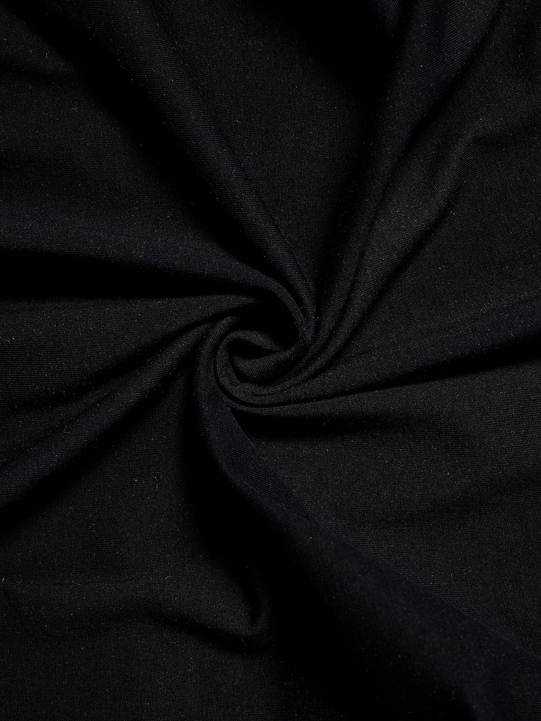 Detailed Sleeve Top - Black