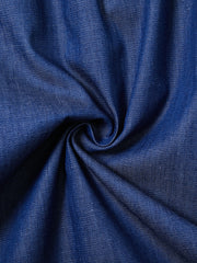Denim Gathered With Two Tiers Jumper - Chambray