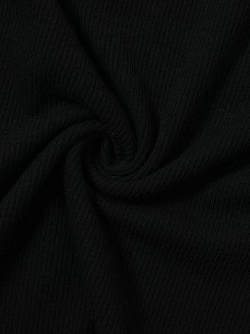 Basic T-shirt -  Black