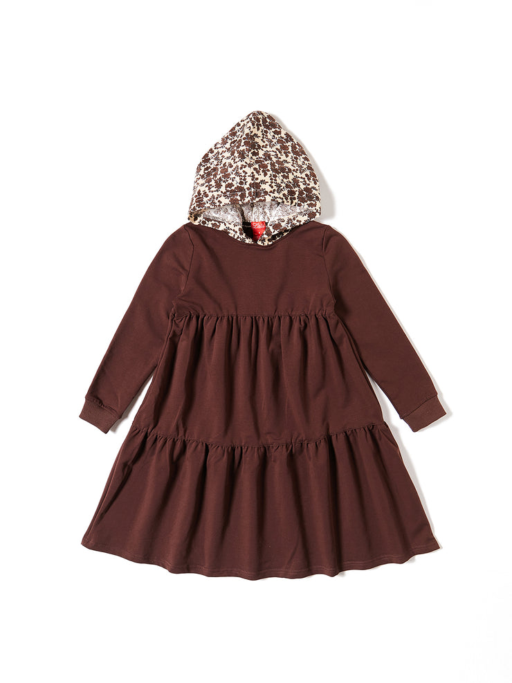 Floral Hooded Dress