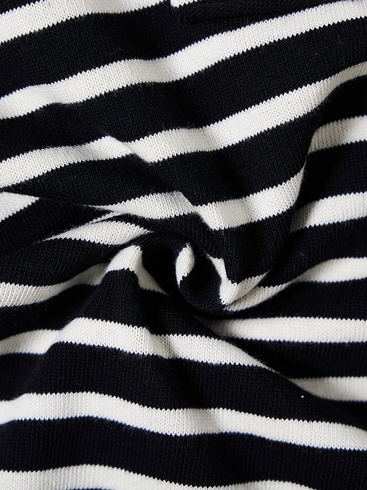 Classic Striped Pocket Top