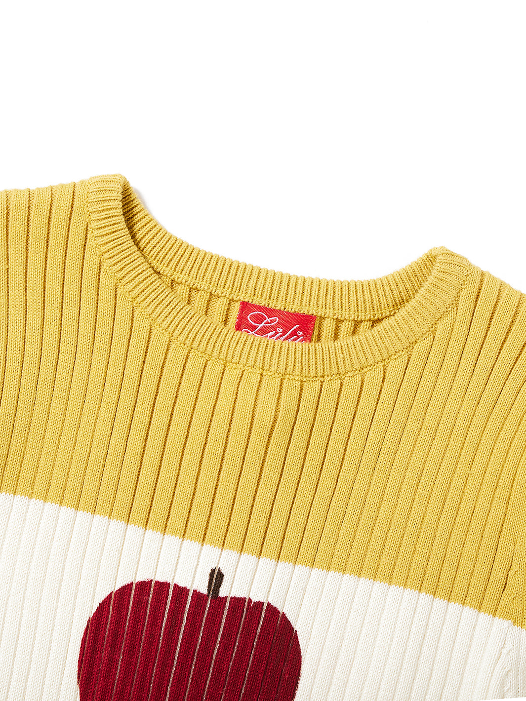 Apple Sweater - Yellow