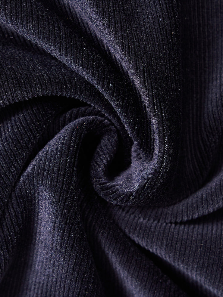 Armhole Design Wide Ribbed Top - Black