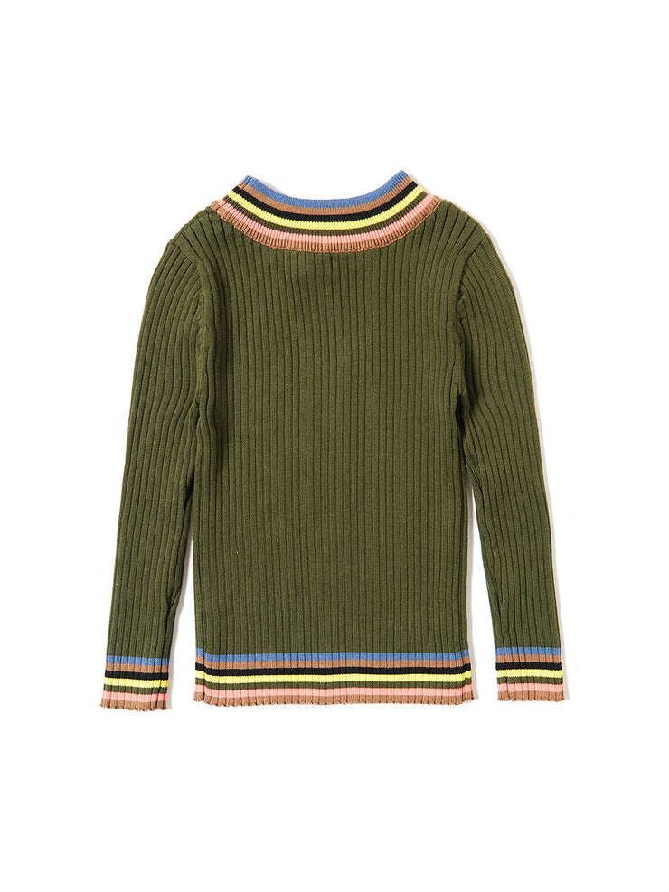 Colored Stripe Combos Sweater
