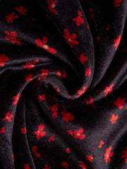Floral Shirring 2 Pc. Robe