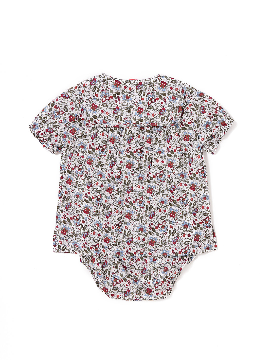 Piping Collar floral 2 Pc. Set