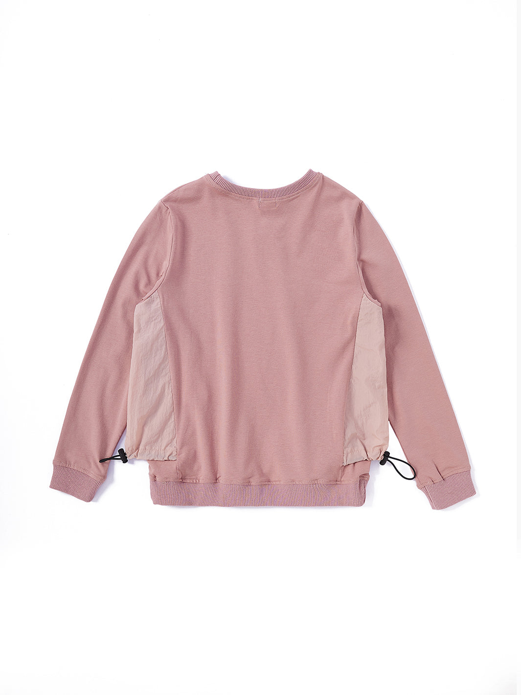 Side Insert Combo Top - Blush Pink