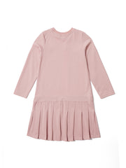 Tennis Print Pleats Dress