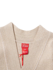 Cardigan V-neck Shimmer Sweater