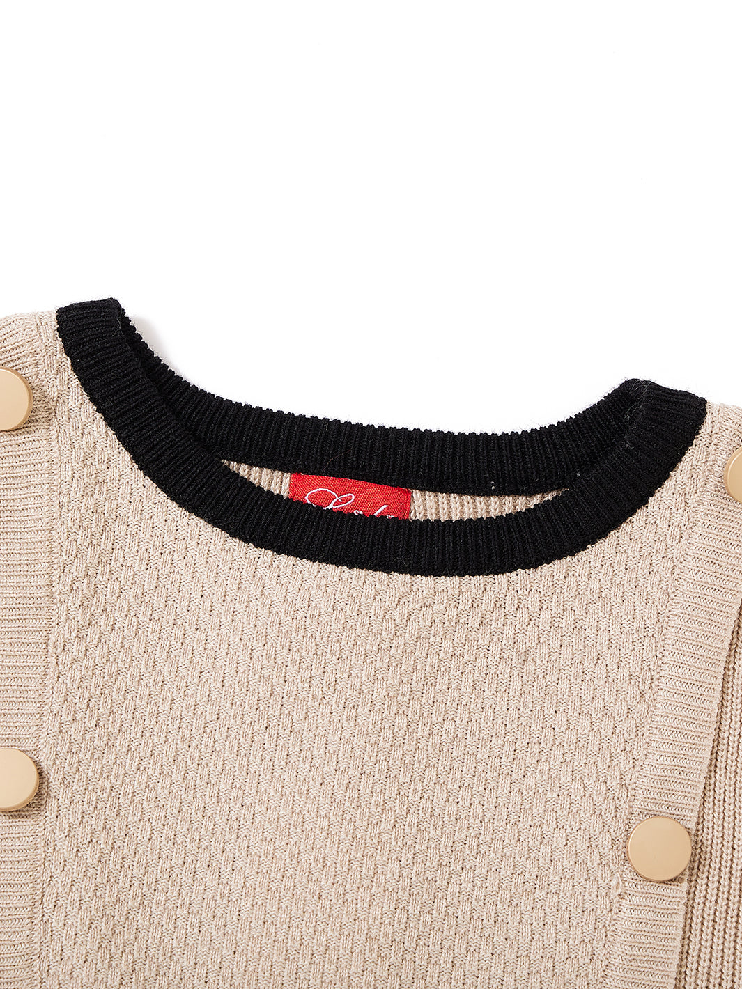 Bib Buttons Sweater