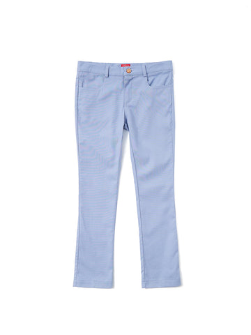 Linen Long Pants - Blue