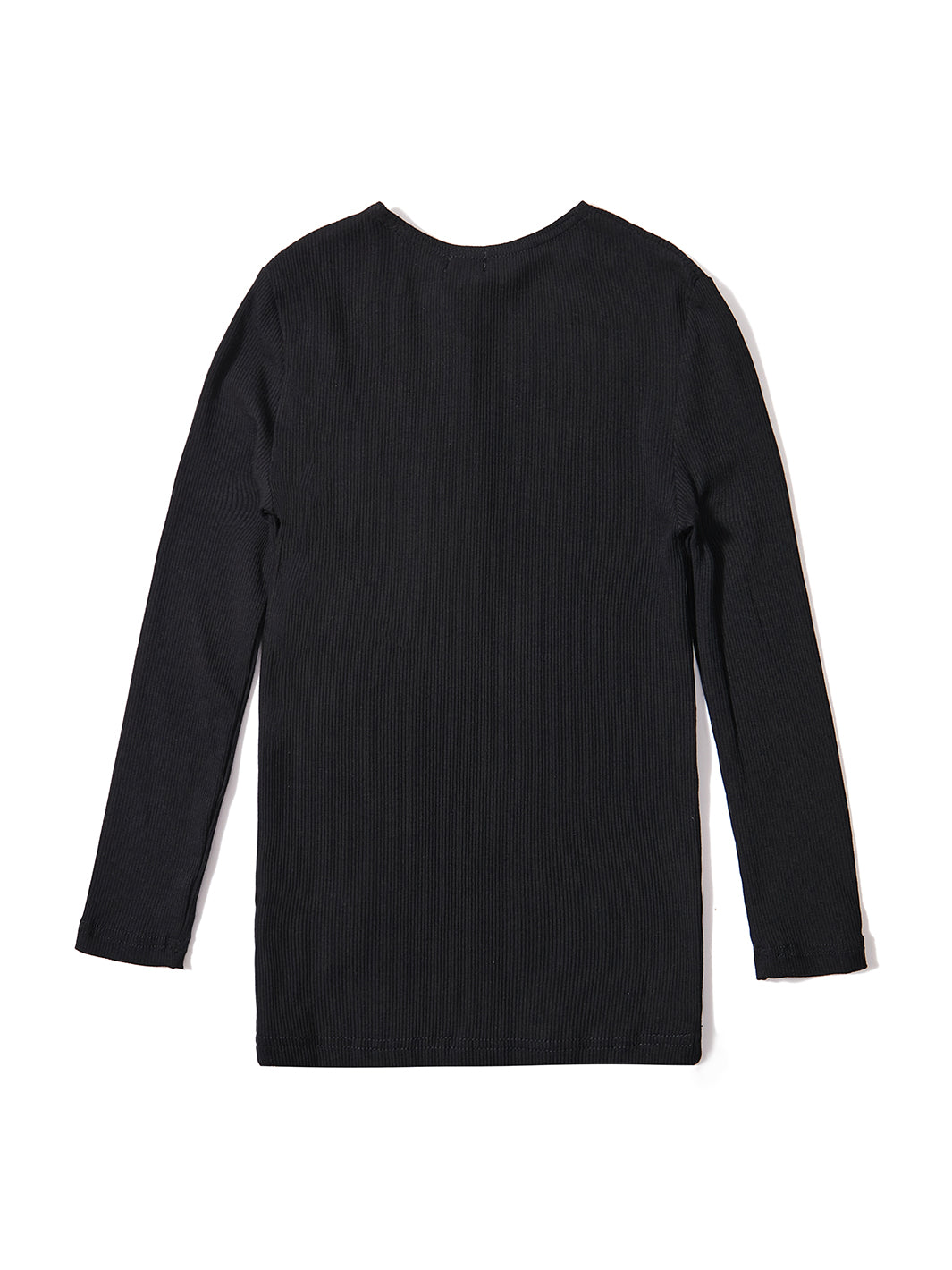Basic Round Neck T-shirt - Black