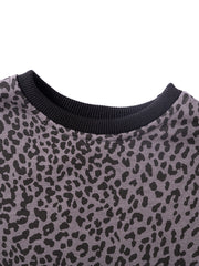 Leopard Side Bows Top
