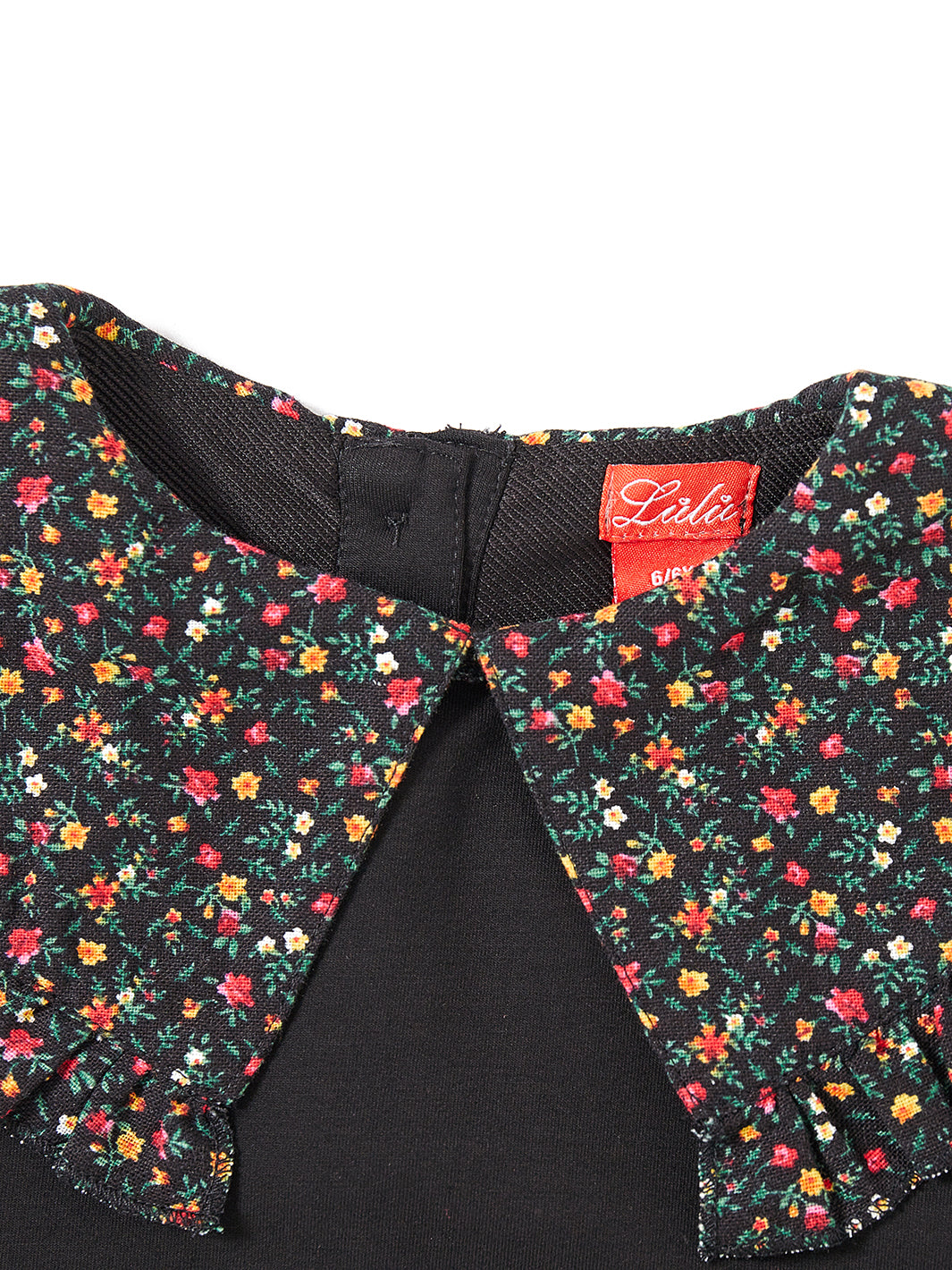 Forest Floral Collar Top