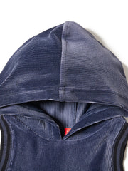 Stripe Rib Jumper - Deep Blue