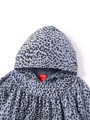 Light Leopard Hood Top