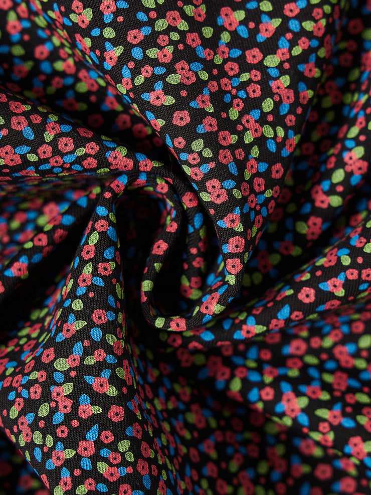 Printed Mini Floral Top