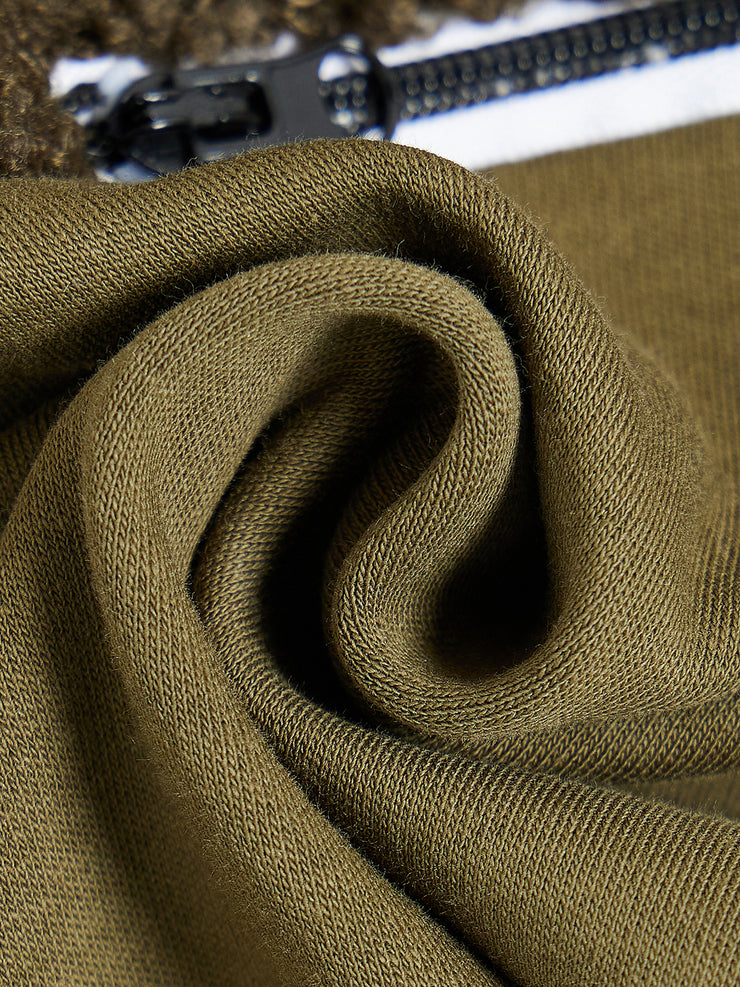 Sherpa Zip Pocket Top
