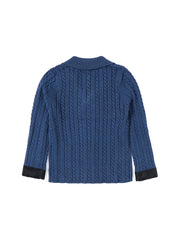 Blazer Combo Cuff Sweater