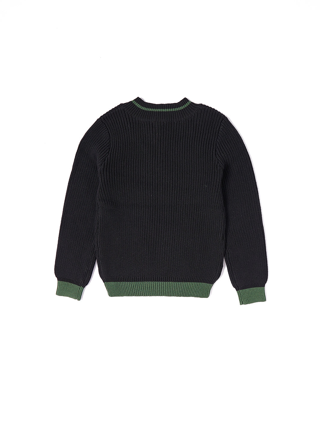 Emblem Sweater - Deep Green