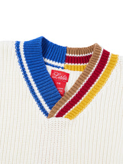 Overlap V-neck Sweater