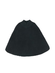 Poncho Chunky Knit Sweater