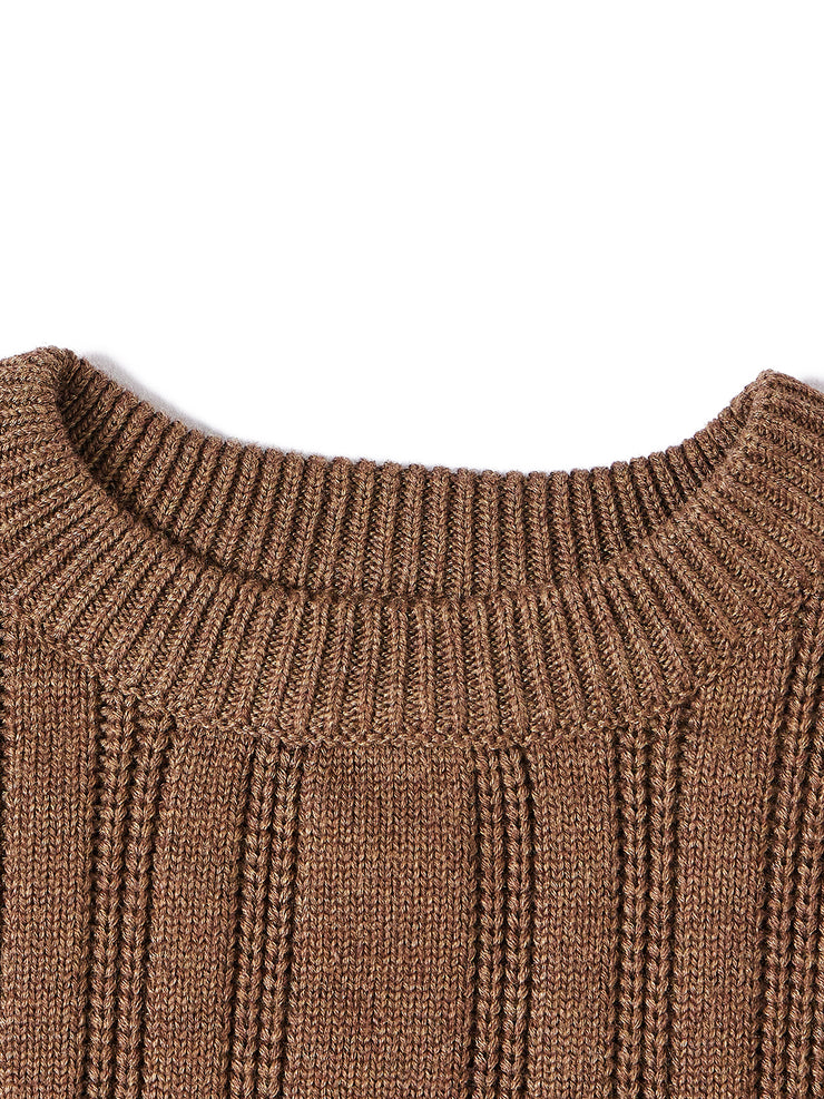 Thin Braid Sweater