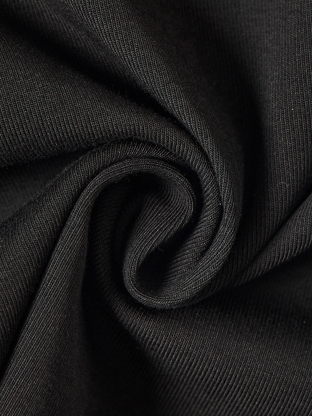 Combo Gingham High Cut Collar Robe - Black