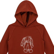 Pencil Sketch Rabbit Print Top