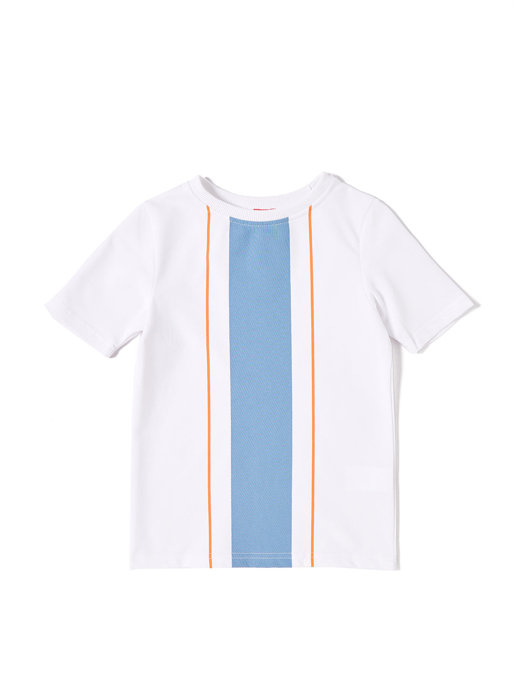 Stripe Print Short Sleeve T-shirt