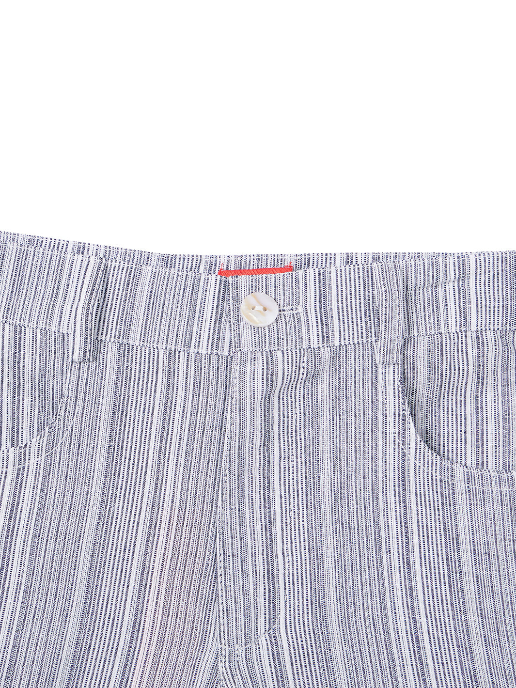 Short Stripe Pants - Navy/White