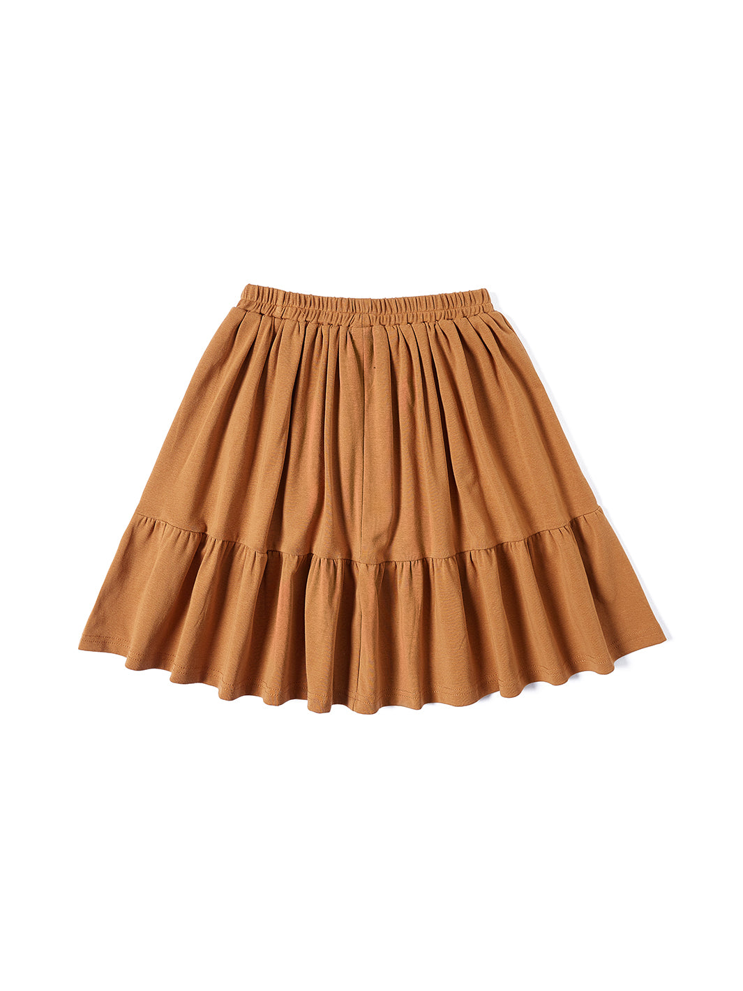Low Cut Skirt - Camel