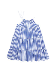 Striped Jumper - White/Royal Blue
