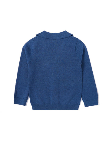 Blazer Double Pocket Sweater